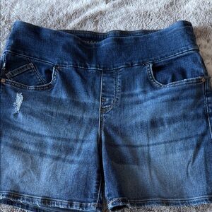 Rock & Republic Dark Blue Jean Shorts